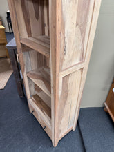 Load image into Gallery viewer, Stripped Mango Wood Bookcase