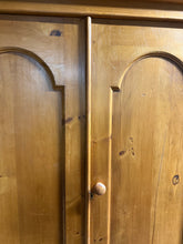 Load image into Gallery viewer, Vintage Pine Wardrobe
