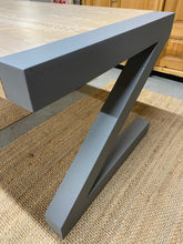 Load image into Gallery viewer, Lime Washed Dining Table