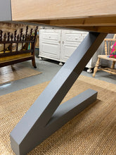 Load image into Gallery viewer, Lime Washed Dining Table