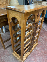 Load image into Gallery viewer, Carved Wine Rack