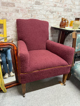 Load image into Gallery viewer, Edwardian English Armchair