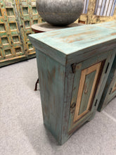 Load image into Gallery viewer, Hardwood Indian Bedsides