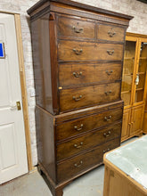 Load image into Gallery viewer, Mahogany Chest On Chest