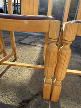 Load image into Gallery viewer, 4 x Oak Chairs