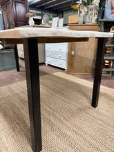 Load image into Gallery viewer, Stripped Planked Table