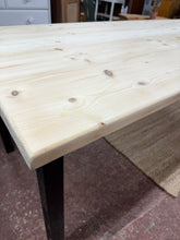 Load image into Gallery viewer, Stripped Planked Table