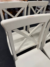 Load image into Gallery viewer, 4 x White Chairs