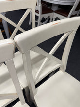 Load image into Gallery viewer, 4 x White Chairs