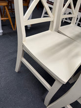 Load image into Gallery viewer, 4 x White Chairs