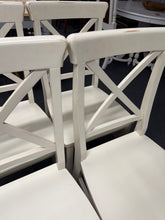 Load image into Gallery viewer, 4 x White Chairs