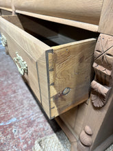 Load image into Gallery viewer, Stripped Mahogany Chest Of Drawers