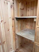 Load image into Gallery viewer, Solid Pine Cupboard