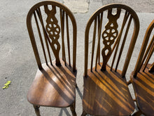 Load image into Gallery viewer, 4 x Wheelback Chairs