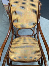 Load image into Gallery viewer, Cane & Wood Rocking Chair