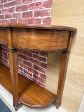 Load image into Gallery viewer, Oak Console Table