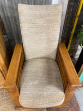 Load image into Gallery viewer, Reclining Wooden Chair