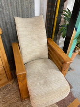 Load image into Gallery viewer, Reclining Wooden Chair