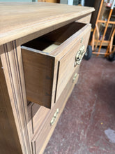 Load image into Gallery viewer, Stripped Satinwood Chest Of Drawers