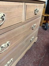 Load image into Gallery viewer, Stripped Satinwood Chest Of Drawers