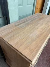 Load image into Gallery viewer, Stripped Satinwood Chest Of Drawers
