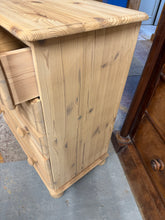 Load image into Gallery viewer, Stripped Pine Chest Of Drawers