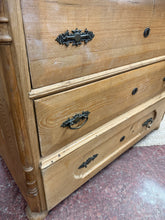 Load image into Gallery viewer, Antique Pine Chest Of Drawers