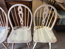 Load image into Gallery viewer, 4 x Distressed Chairs