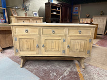 Load image into Gallery viewer, Stripped Oak Sideboard