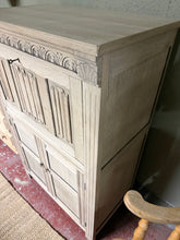 Load image into Gallery viewer, Stripped Oak Drinks Cabinet
