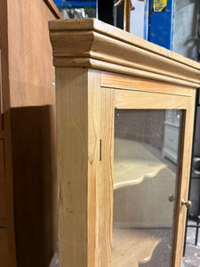 Antique Pine Corner Cupboard