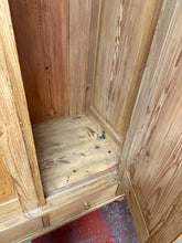 Load image into Gallery viewer, Antique Pine Wardrobe
