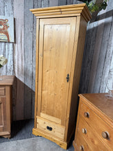 Load image into Gallery viewer, Vintage Pine Wardrobe
