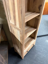 Load image into Gallery viewer, Stripped Mango Wood Bookcase

