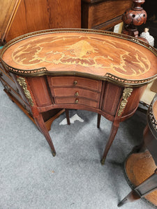 French Kidney Shaped Table