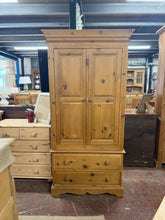 Load image into Gallery viewer, Solid Pine Wardrobe
