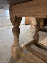 Load image into Gallery viewer, Solid Oak Refectory Table
