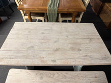 Load image into Gallery viewer, Pine Table &amp; Bench Set
