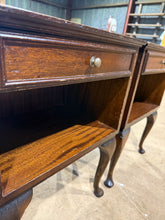 Load image into Gallery viewer, 2 x Mahogany Bedsides
