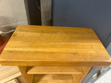 Load image into Gallery viewer, Narrow Oak Bookcase
