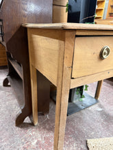 Load image into Gallery viewer, Oak Console Table
