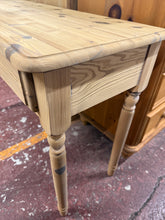 Load image into Gallery viewer, Pine Console Table
