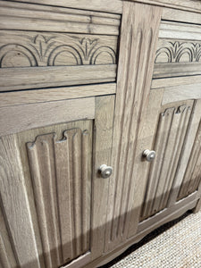 Stripped Oak Sideboard