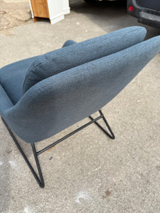 Navy Blue Armchair