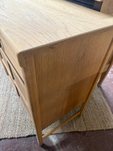 Load image into Gallery viewer, Stripped Teak Sideboard

