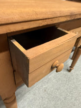 Load image into Gallery viewer, Stripped Mahogany Desk
