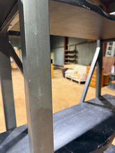 Load image into Gallery viewer, Gun Metal &amp; Black Wooden Shelves
