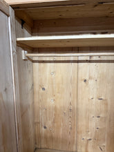 Load image into Gallery viewer, Antique Pine Wardrobe
