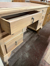 Load image into Gallery viewer, Stripped Oak Desk
