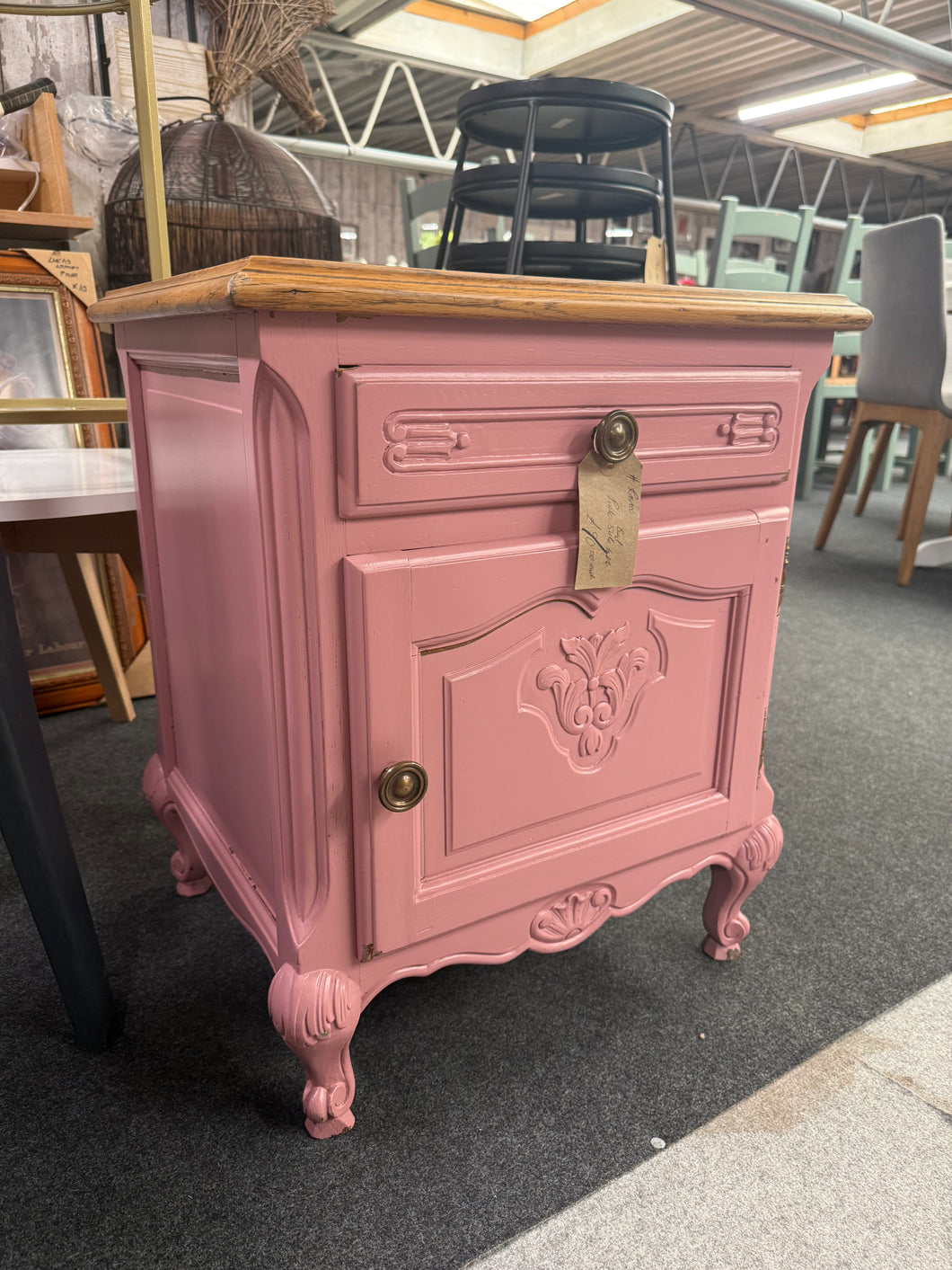 Oak Bedside